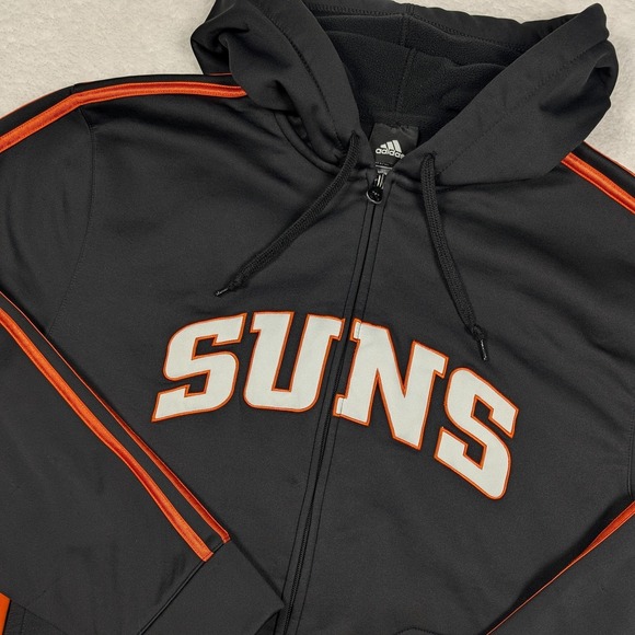 adidas Other - Phoenix Suns Hoodie Mens Large Black NBA Basketball Adidas Full Zip Sweatshirt